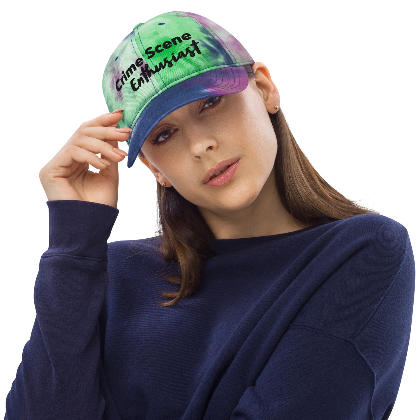 Crime Scene Enthusiast Tie Dye Hat