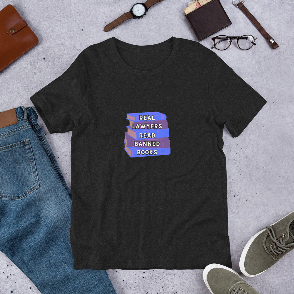 Real Lawyers Read Banned Books Unisex T-Shirt