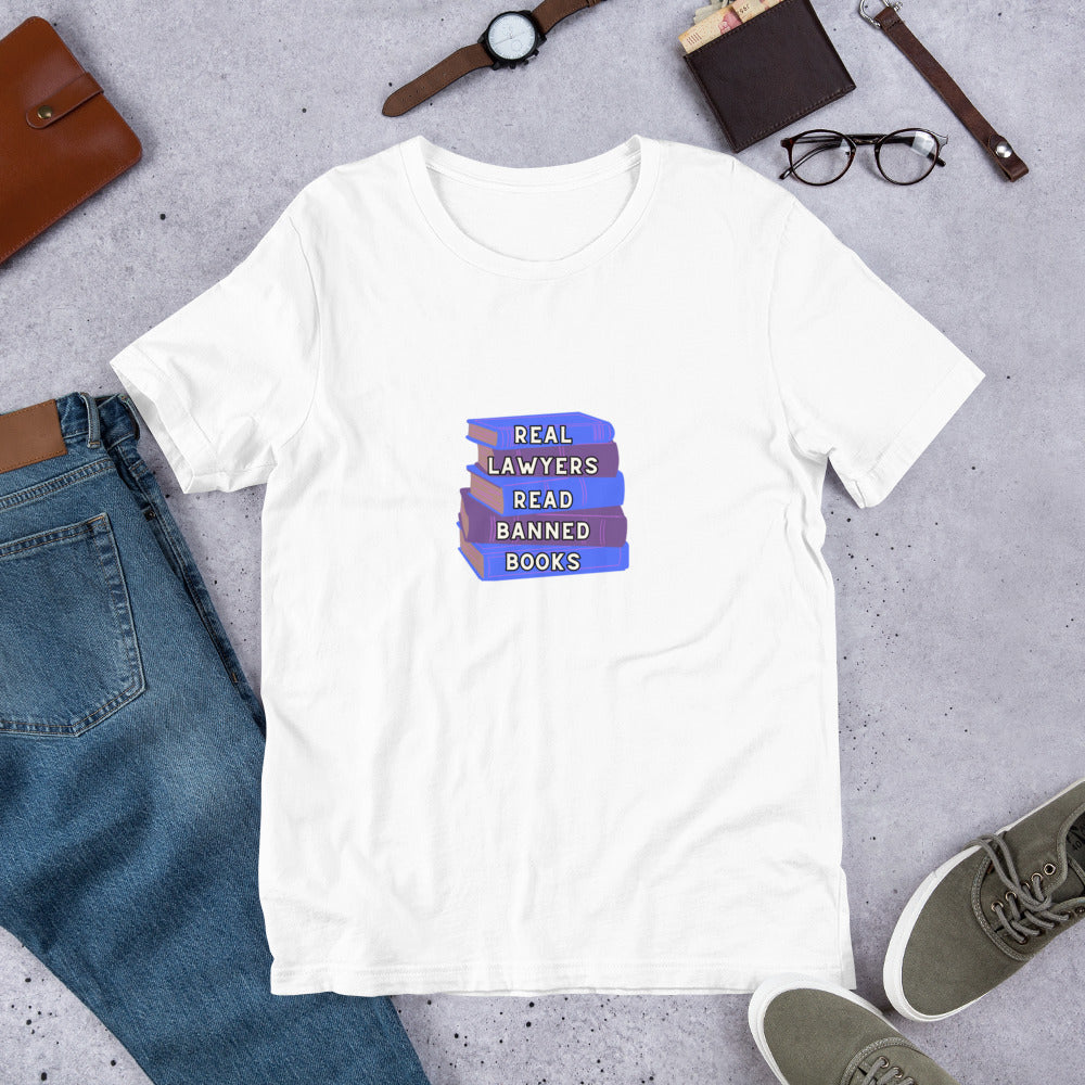 Real Lawyers Read Banned Books Unisex T-Shirt