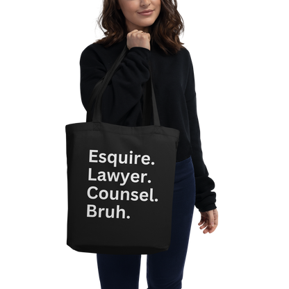 Lawyer - Bruh Tote Bag