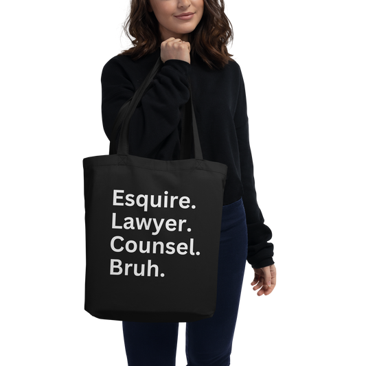 Lawyer - Bruh Tote Bag