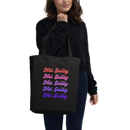 Not Guilty Tote Bag